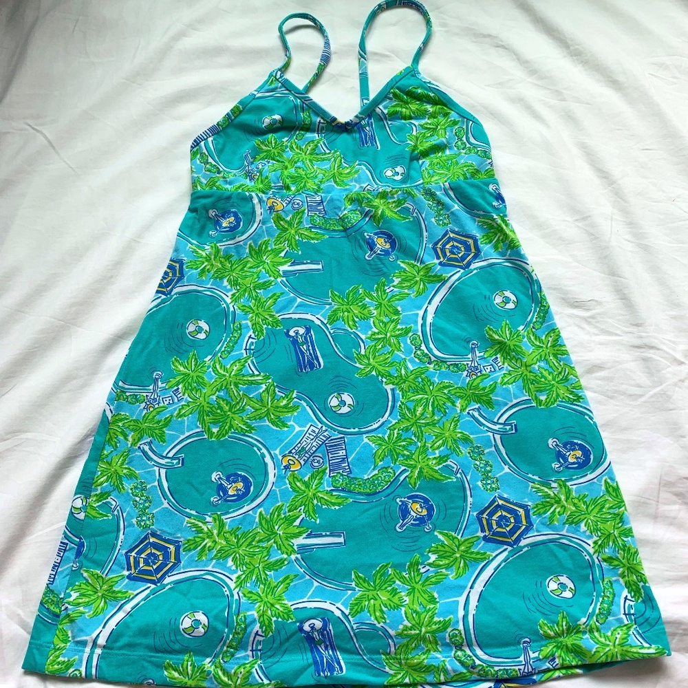 Vintage GUC Lilly Pulitzer Pool Party Dress